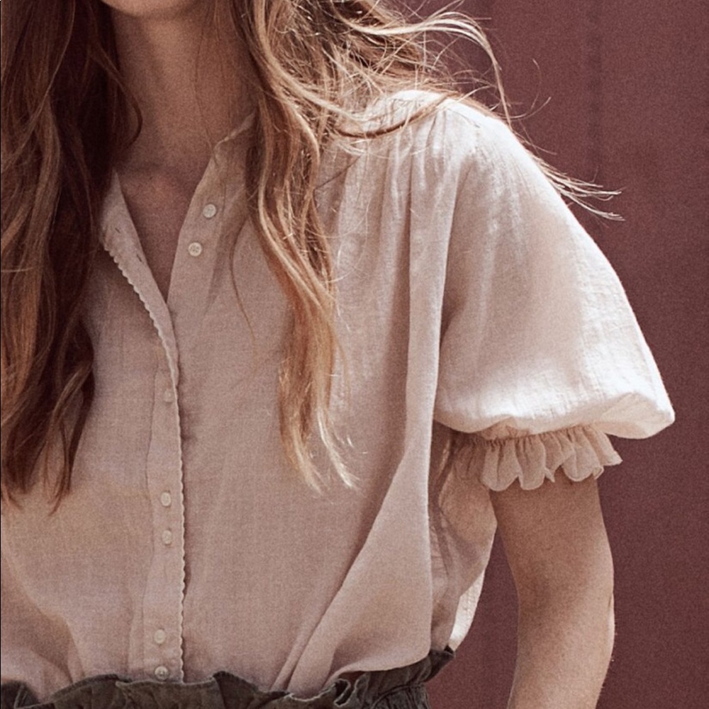 RIC RAC KERCHIEF BLOUSE